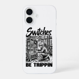 Funda Para iPhone 16 Los interruptores están tropezando Ingeniero eléct