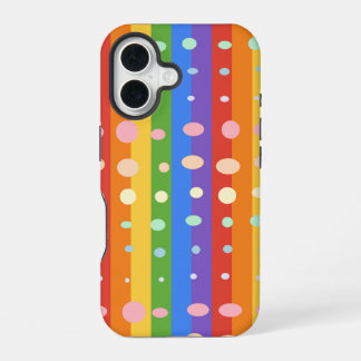 FUNDA PARA iPhone 16 LUNARIS PUNTOS RAYAS