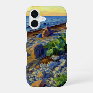 Funda Para iPhone 16 Luz de la tarde en la costa de Vormsi