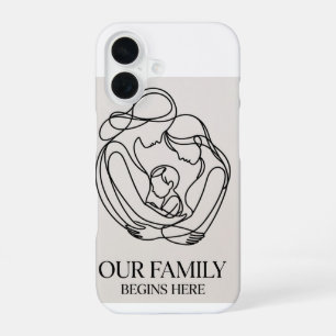 Funda Para iPhone 16 Madres esperando un bebé