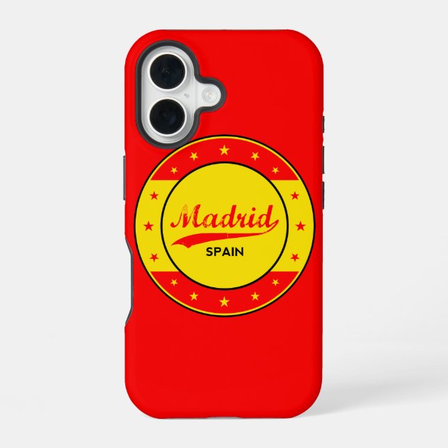 Funda Para iPhone 16 Madrid (Reverso )