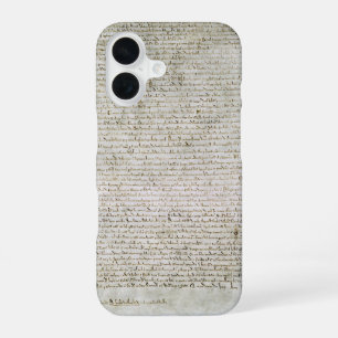 Funda Para iPhone 16 Magna Carta la Carta de Libertades 1215
