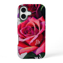 Magníficos rosas y texto personalizado