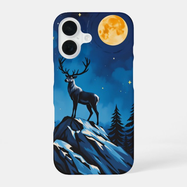 Funda Para iPhone 16 Majestic Reindeer by Moonlight Phone Case - iPhone (Reverso )
