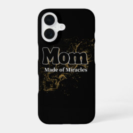 Funda Para iPhone 16 Mamá Hecha de Milagros