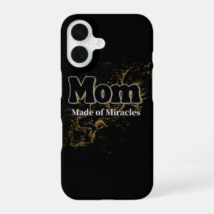 Funda Para iPhone 16 Mamá Hecha de Milagros