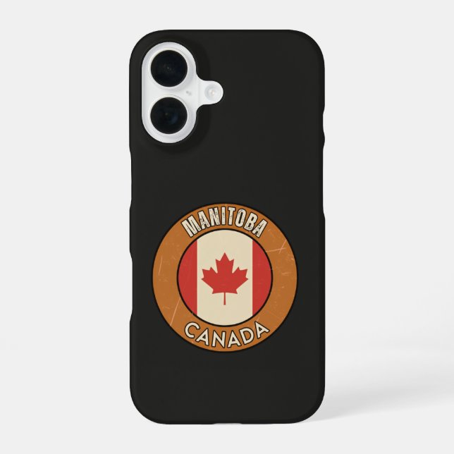 Funda Para iPhone 16 Manitoba Canadá (Reverso )