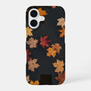 Funda Para iPhone 16 Maple Leaves Pattern Fall Phone Case