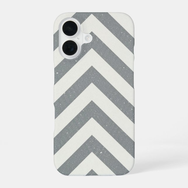 Funda Para iPhone 16 Marcado de carretera diagonal retro (Reverso )