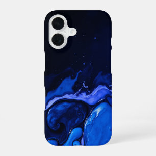 Funda Para iPhone 16 Mareas oscuras: una obra maestra monocroma