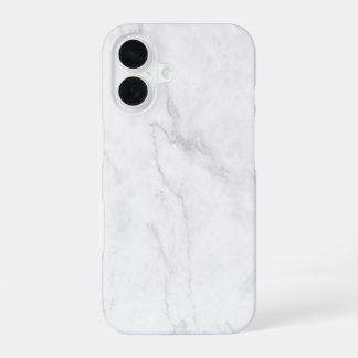 Funda Para iPhone 16 Mármol Blanco