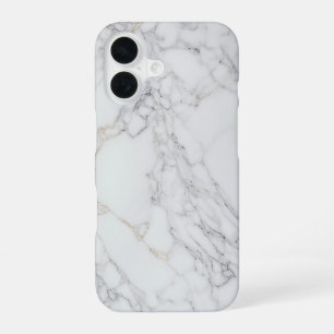 Funda Para iPhone 16 Mármol blanco