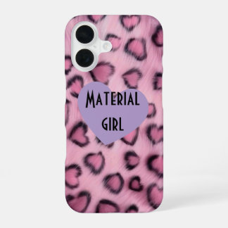 Funda Para iPhone 16 Material girl iPhone 16 phone cases