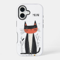 Mau. Ilustracion de gatos seguro