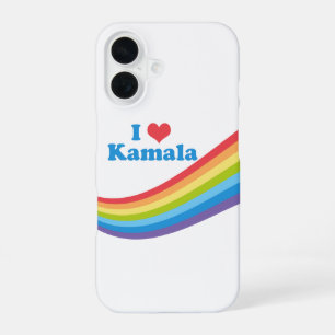 Funda Para iPhone 16 Me encanta Kamala Harris Cuidada Política del Arco