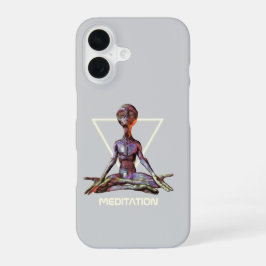 Funda Para iPhone 16 Meditación. Extranjero en posición tranquila