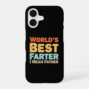 Funda Para iPhone 16 Mejor Pedorreta del Mundo Quiero Decir Padre