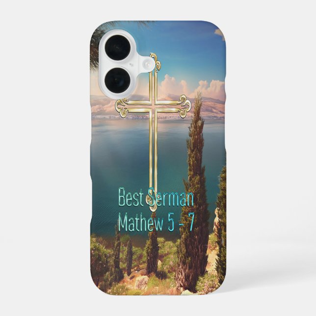 Funda Para iPhone 16 Mejor Sermón (Reverso )