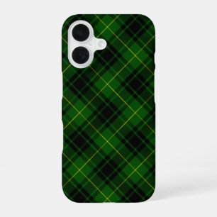 Funda Para iPhone 16 Melocotonería tartan de MacArthur
