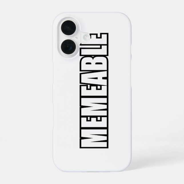 FUNDA PARA iPhone 16 MEMABLE (Reverso )