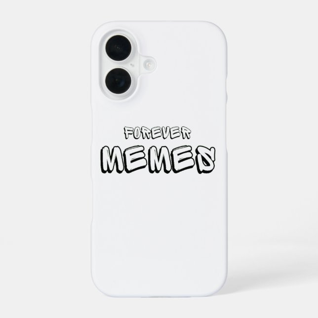 Funda Para iPhone 16 Memes para Siempre 🌐 Meme Divertido (Reverso )