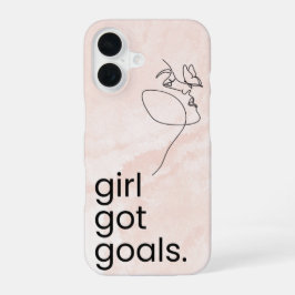Funda Para iPhone 16 Metas en estuche para iPhone Glam