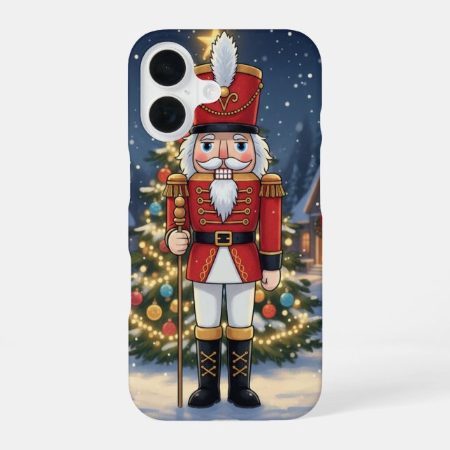 Funda Para iPhone 16 Minimal Forest Cat iPhone Case (Reverso )