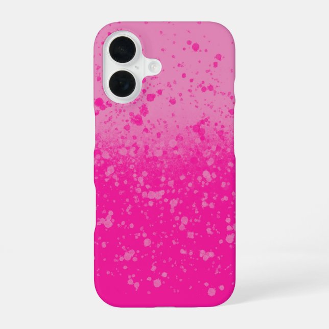 Funda Para iPhone 16 Minimalismo Rosa  (Reverso )