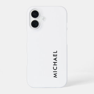 Funda Para iPhone 16 Minimalista Elegante Clásico Profesional Simple