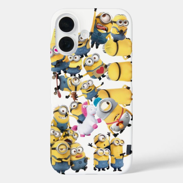 Funda para Iphone 16 Minions (Reverso )