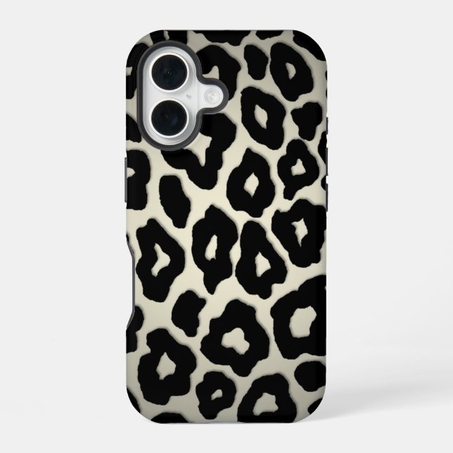 Funda Para iPhone 16 Mod Leopard (Reverso )