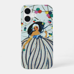 Funda Para iPhone 16 Moda de belleza juvenil CHICA Art Deco