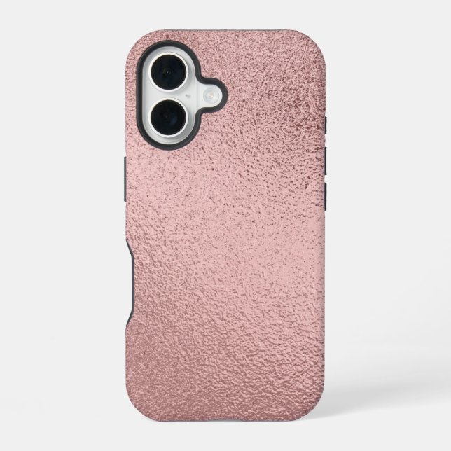 Funda Para iPhone 16 Modern Teal Gold Pink  (Reverso )