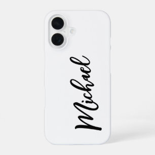 Funda Para iPhone 16 Moderno profesional minimalista elegante