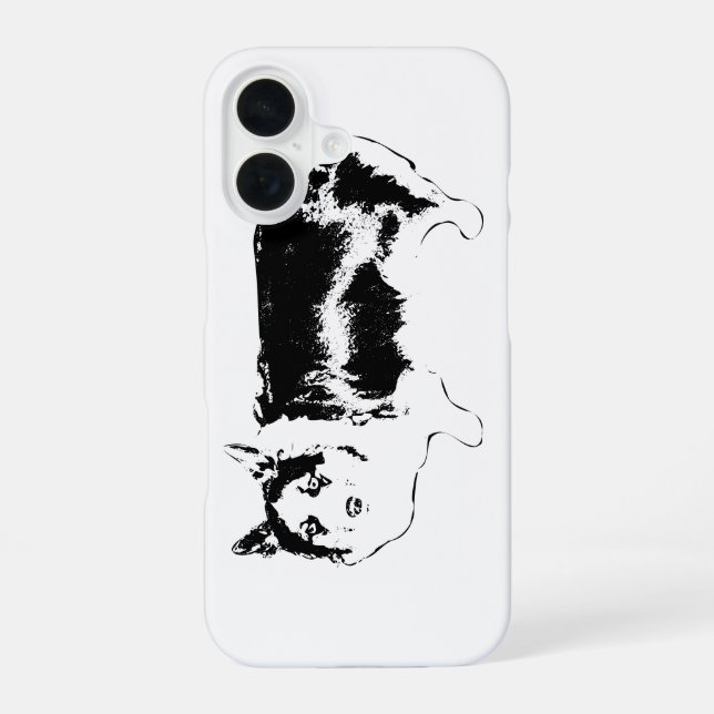 Funda Para iPhone 16 Modo de alerta: Corgi (Reverso )