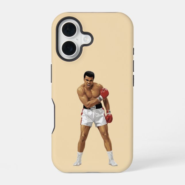 Funda Para iPhone 16 Mohammad Ali  (Reverso )