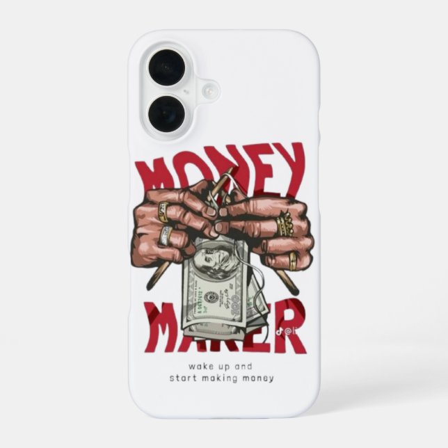 Funda para iphone 16 Money Maker (Reverso )