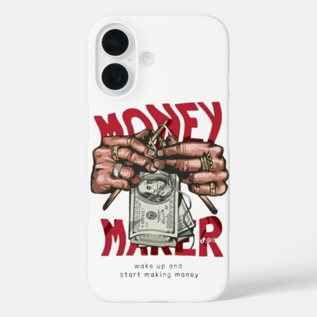 Funda para iphone 16 Money Maker (Reverso )