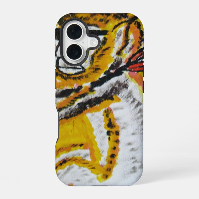 Funda Para iPhone 16 Mono Circus Art (Reverso )