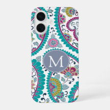 Monograma del patrón de Boteh Paisley persa Samssu