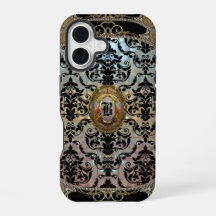 Monograma Halleesham Elegant Damask