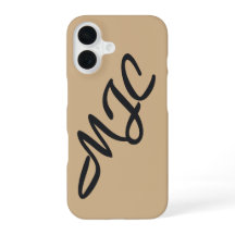 Monograma personalizado de camello