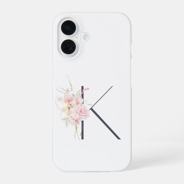 Funda Para iPhone 16 Monogramas (Reverso )