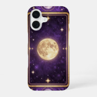 Moon Tarot Card Gold Celestial Case
