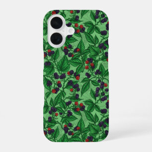 Funda Para iPhone 16 Moras en verde