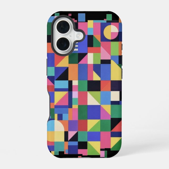 Funda Para iPhone 16 Mosaic Spectrum (Reverso )
