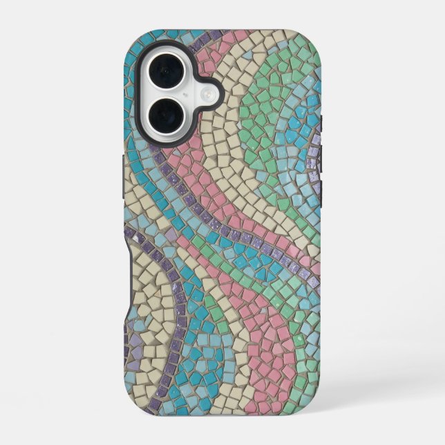 Funda Para iPhone 16 Mosaico 11 (Reverso )