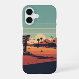 Funda Para iPhone 16 Motel Desert Road