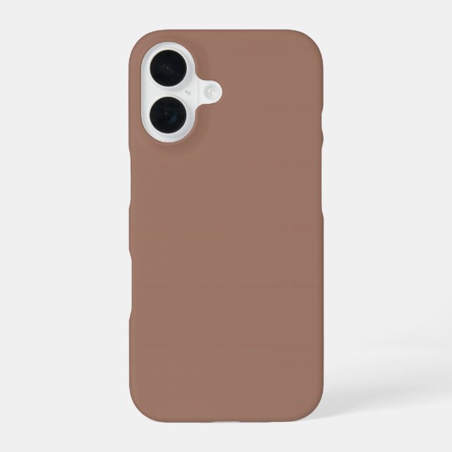 Funda Para iPhone 16 Mousse de Mocha (Reverso )