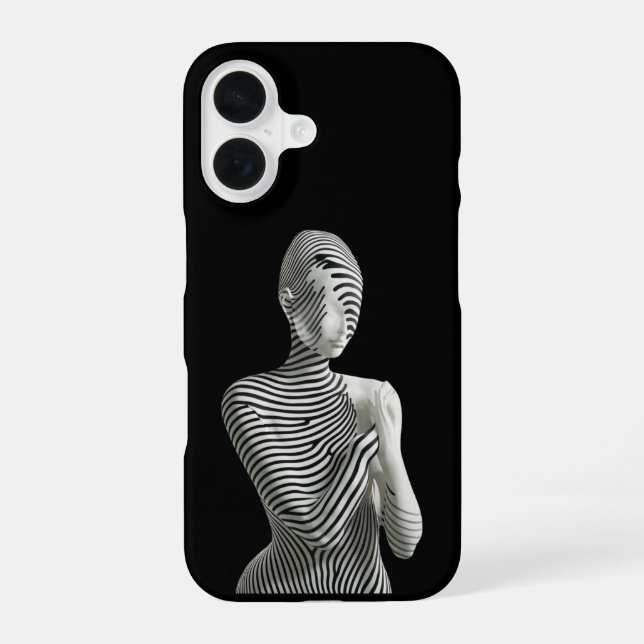 Funda Para iPhone 16 Mujer Cebra (Reverso )